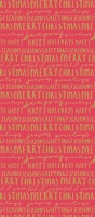 Red and Gold Print Christmas Tissue Paper